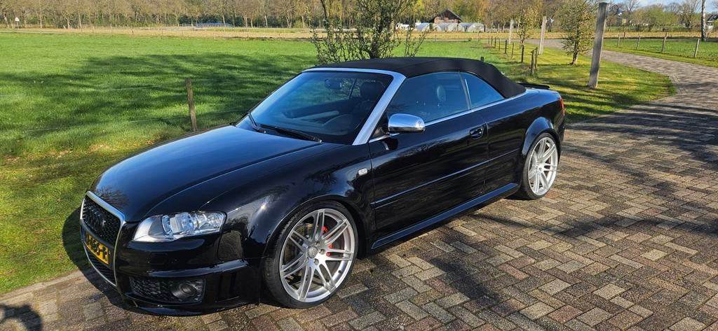Audi rs4, Auto's, Audi, RS4, Benzine, Cabriolet, Handgeschakeld, Geïmporteerd, Zwart, Zwart, Leder, Voorwielaandrijving, Ophalen