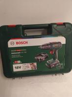 Bosch UniversalDrill 18V Accuboormachine met Accu en Oplader, Ophalen, Zo goed als nieuw, Boor- en Schroefmachine