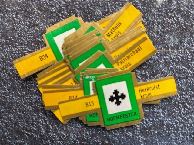 sigarenbandjes, Verzamelen, Ophalen of Verzenden, Zo goed als nieuw, Sigarenbandjes