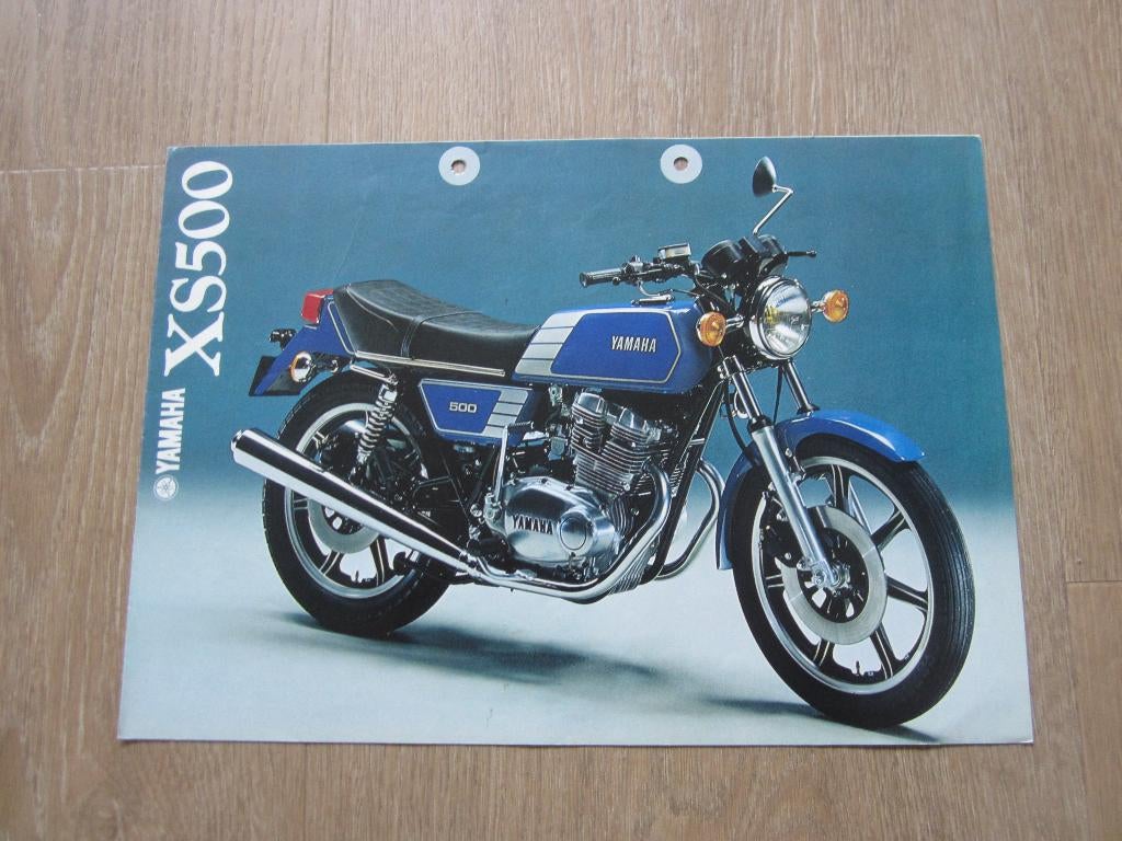 Yamaha XS 500 brochure folder 1978, Ophalen of Verzenden, Yamaha
