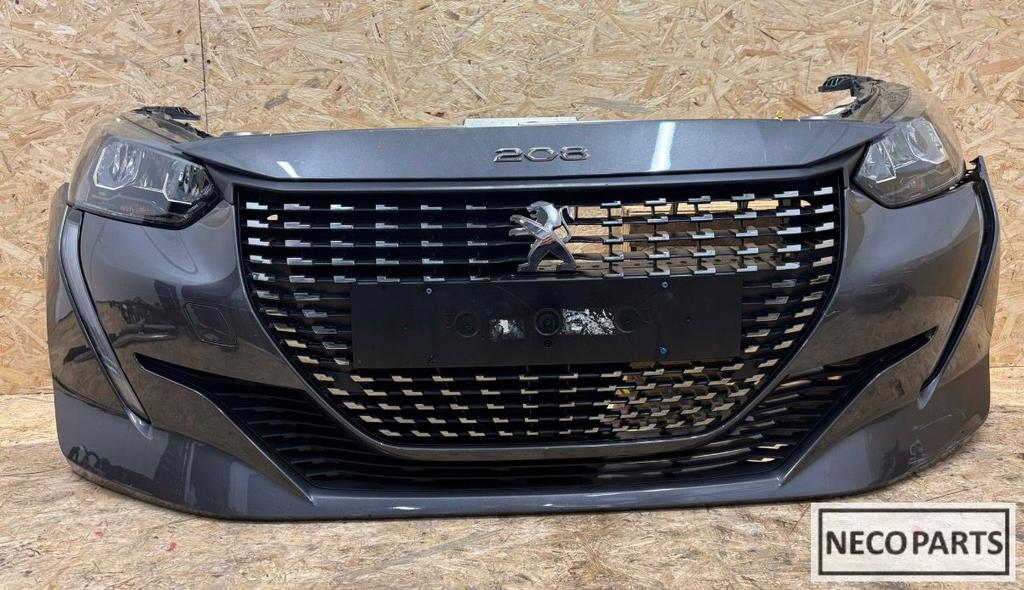 PEUGEOT 208 VOORKOP BUMPER MOTORKAP SCHERM KOELER, Gebruikt, -, -, Ophalen of Verzenden