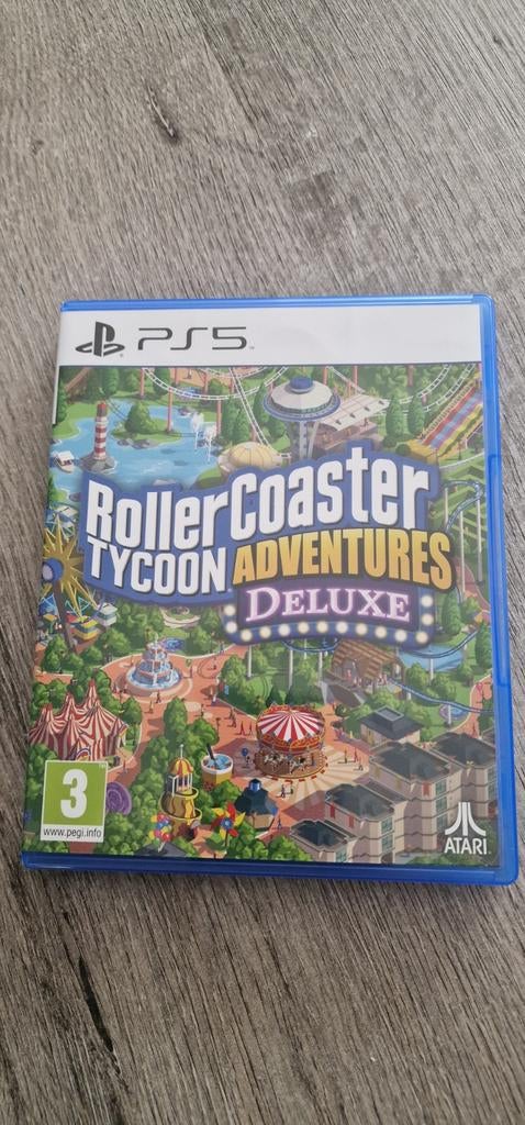 RollerCoaster Tycoon Adventures Deluxe PS5, 1 speler, Ophalen of Verzenden, Zo goed als nieuw, Vanaf 3 jaar