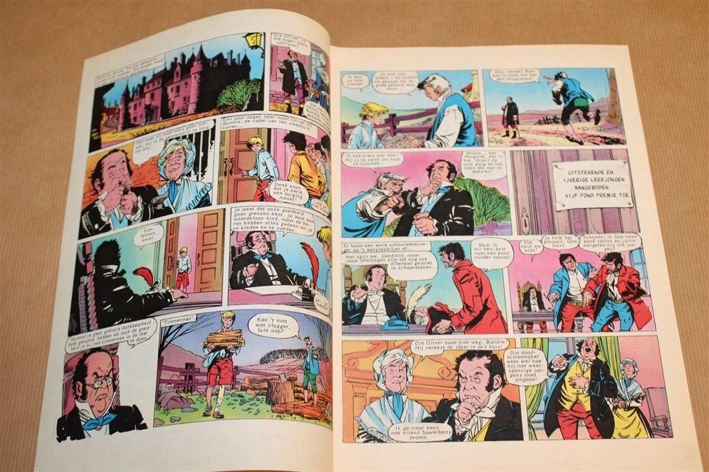 Oliver Twist — Toppers in Strip, Dickens 1974, Eén stripboek, Ophalen of Verzenden, Gelezen