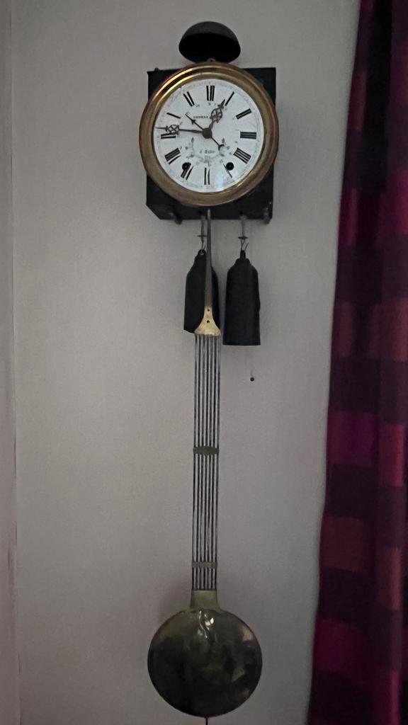 Comtoise Klok met Bel, Antiek en Kunst, Antiek | Klokken, Ophalen