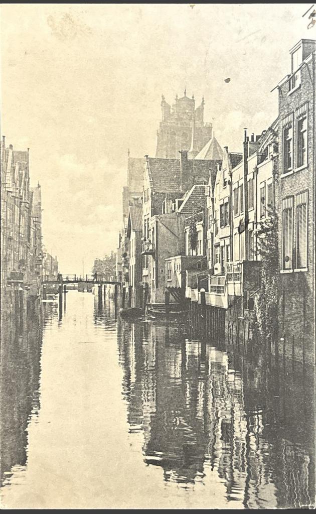 Dordrecht, Voorstraatshaven, Ophalen of Verzenden, 1920 tot 1940, Gelopen, Zuid-Holland