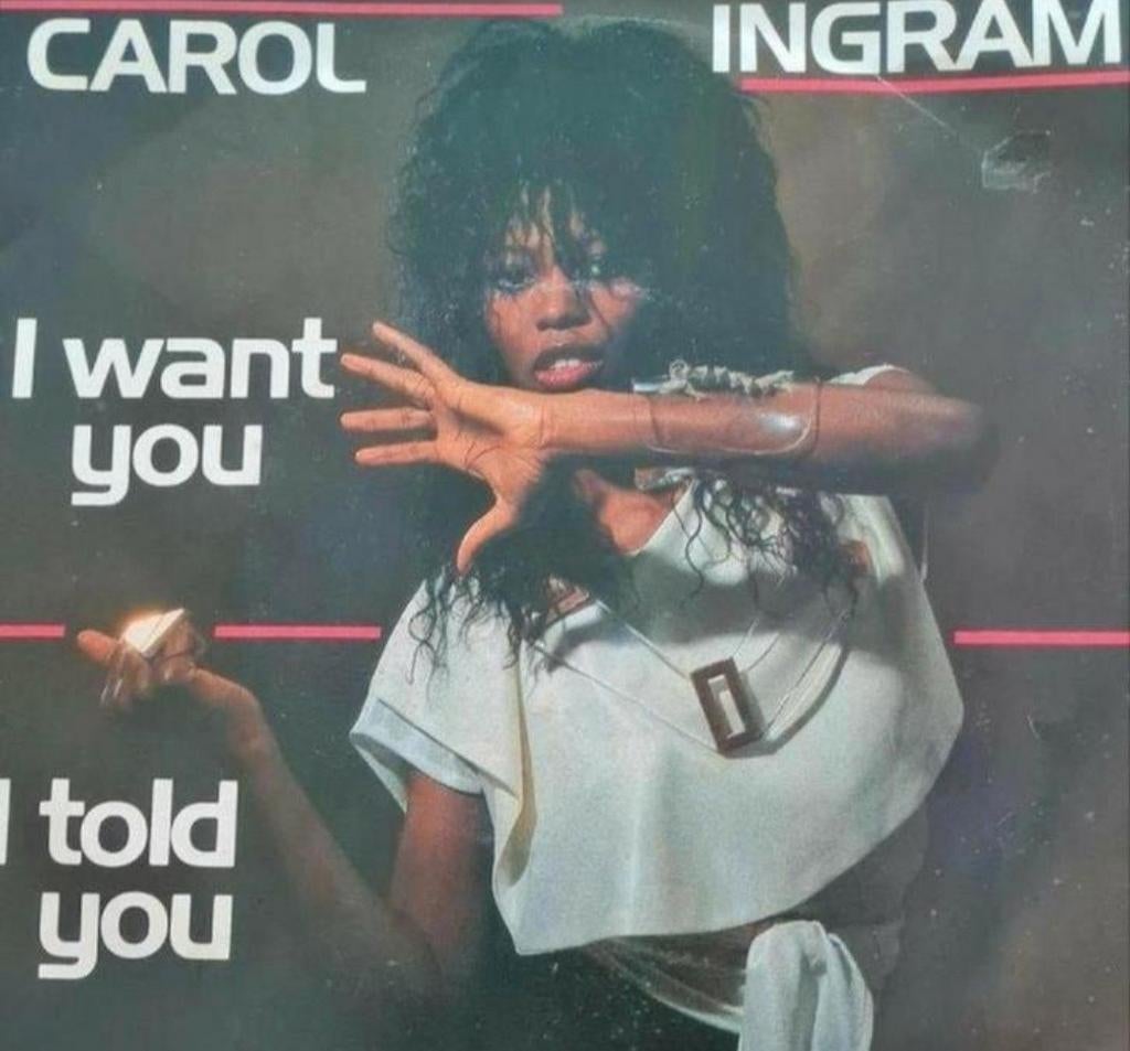 CAROL INGRAM  - I WANT YOU, Ophalen of Verzenden, Gebruikt