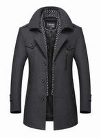 Peaky Blinders heren jas in 3xl, 4xl, 5xl, Ophalen of Verzenden, Nieuw, Overige maten, Grijs