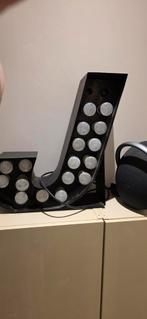 Zwarte letter J Lamp--, Ophalen of Verzenden