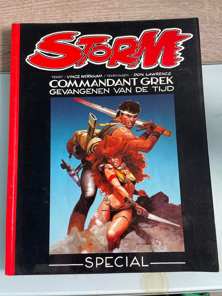 Storm Special: Commandant Grek Gevangenen van de Tijd, Eén stripboek, Ophalen, Gelezen