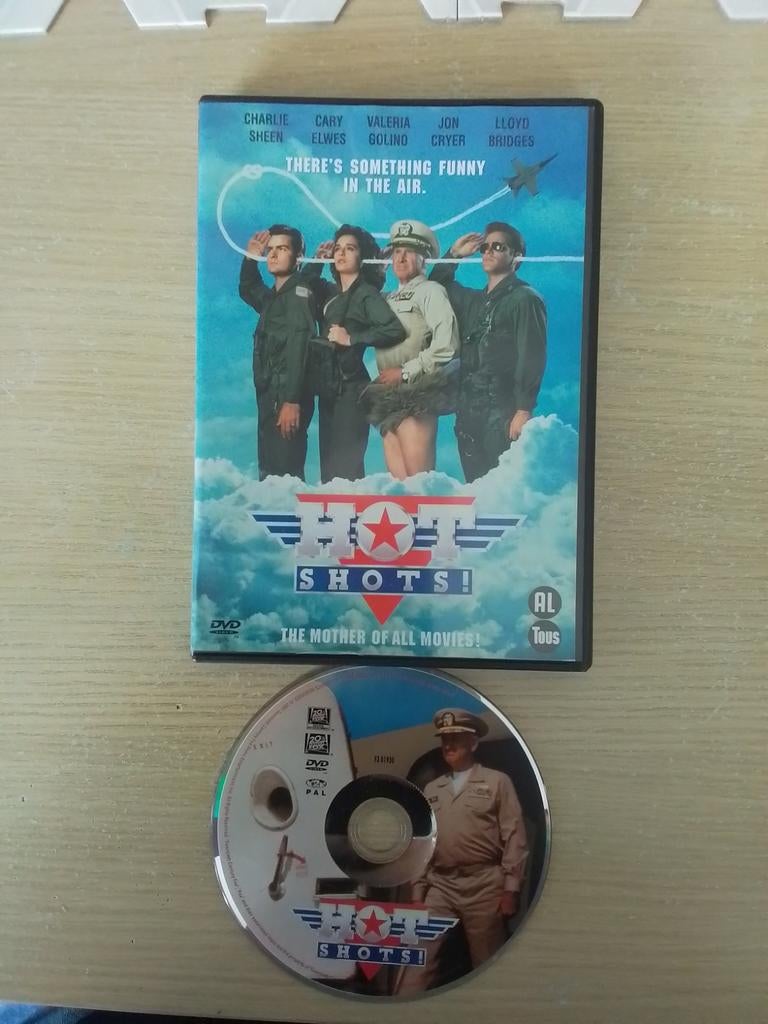 Film Hot Shots! (Charlie Sheen), Alle leeftijden, Ophalen of Verzenden, 1980 tot heden, Komedie