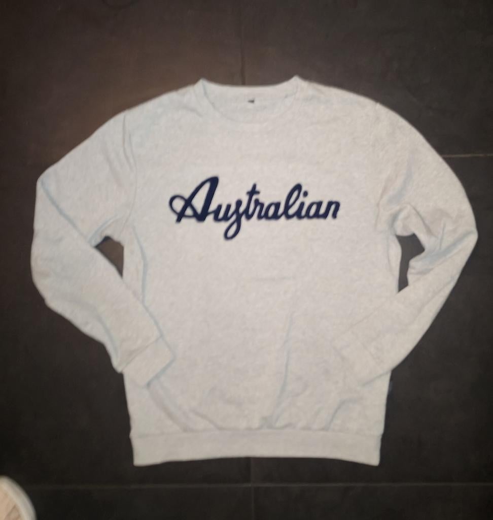 Australian sweater maat L, Australian, Maat 42/44 (L), Ophalen of Verzenden, Grijs