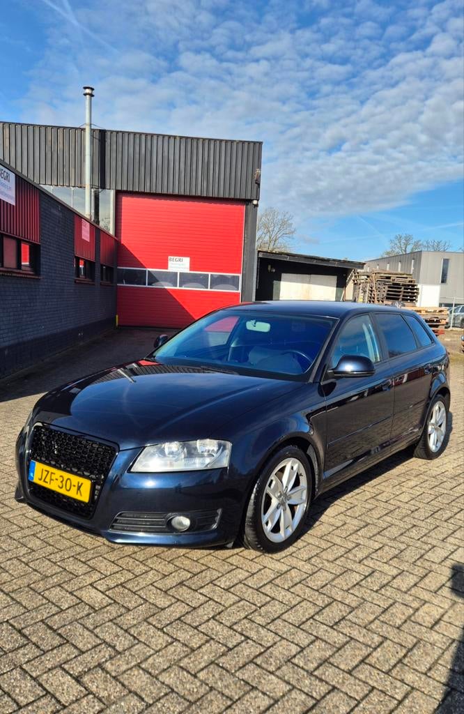 Audi A3 1.8 Tfsi Sportback 118KW 2008 Blauw, Auto's, Voorwielaandrijving, 15 km/l, 1295 kg, 4 cilinders
