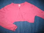 Roze bolero, 116, Dopodopo, Ophalen of Verzenden, Zo goed als nieuw, Meisje, Trui of Vest