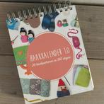 Haakkalender 1.0, haakpatronen, haakboek, Boeken, Ophalen of Verzenden, Zo goed als nieuw