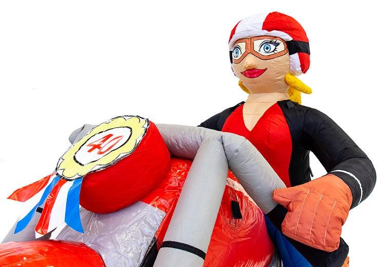 sarah/jarige vrouw op motor opblaasbaar te huur, Ophalen, Zo goed als nieuw, Abraham of Sarah