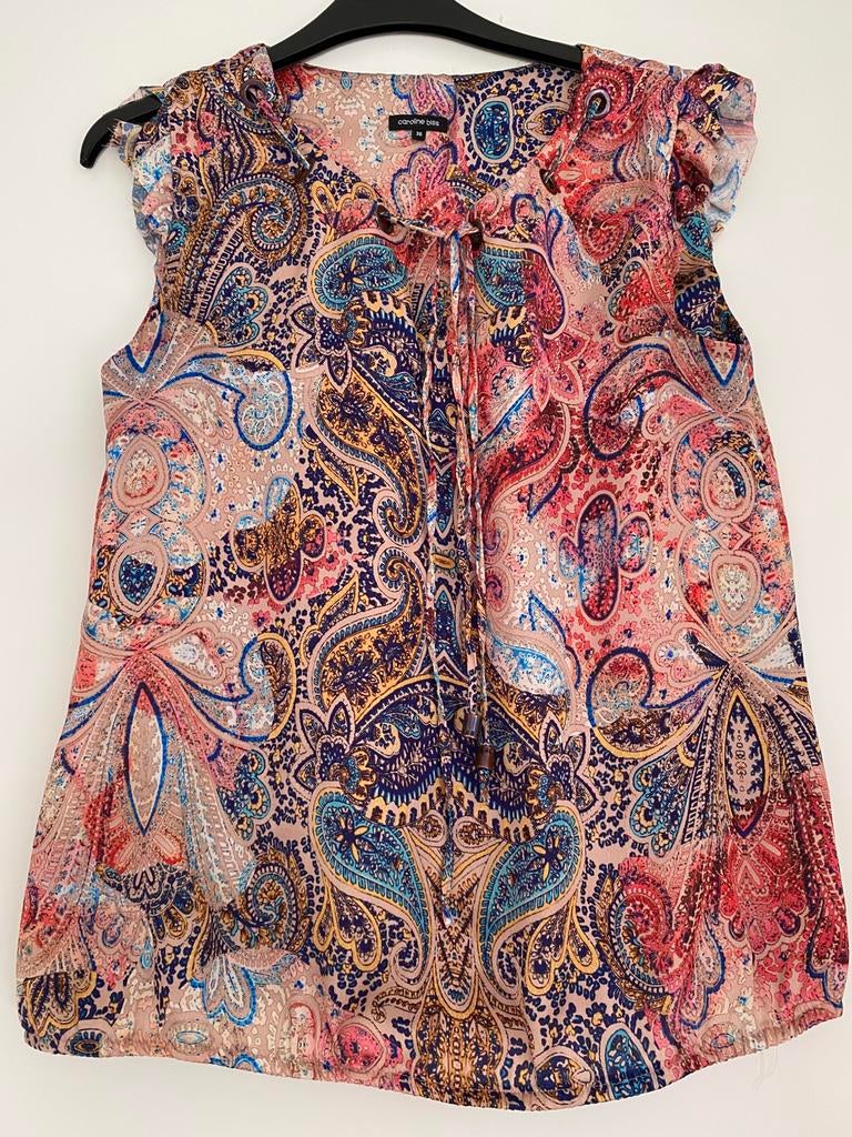 Mooi topje van Caroline Biss maat 36, Ophalen of Verzenden, Zo goed als nieuw, Maat 36 (S), Zonder mouw