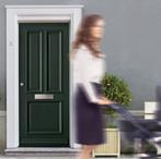 Klassieke houten voordeur buitendeur Maastricht Stomp, Ophalen of Verzenden, Niet ingevuld, Niet ingevuld, Niet ingevuld