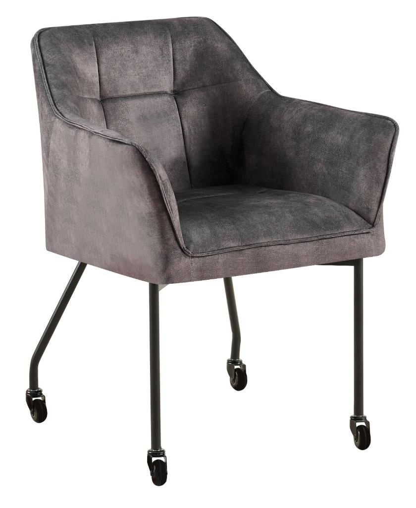 4 x nieuwe armleuning stoelen met wielen speciale set prijs, Huis en Inrichting, Stoelen, Ophalen, Overige kleuren, Nieuw, Vier