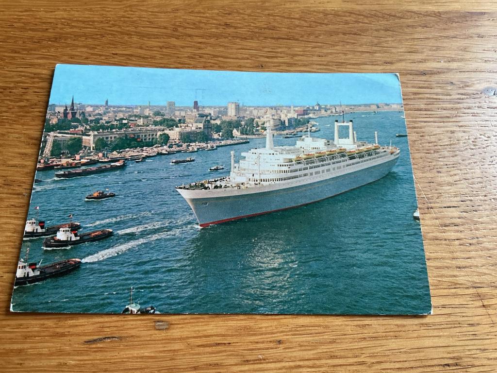 S376 Rotterdam SS Rotterdam sleepboot HAL, Ophalen of Verzenden, Voor 1920, Zuid-Holland