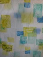 Kleurig douchegordijn inclusief ophangringen, Ophalen, Zo goed als nieuw