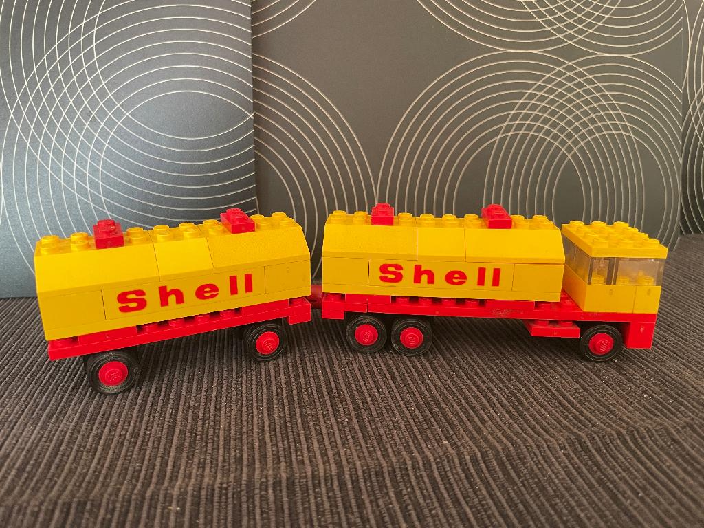 Vintage Lego 688 Shell tank truck, Gebruikt, Lego, Compleet, Ophalen of Verzenden