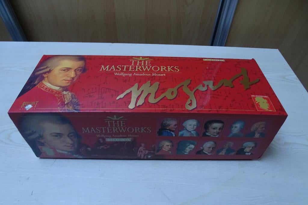 cd box Wolfgang Amadeus Mozart, Cd's en Dvd's, Ophalen of Verzenden, Modernisme tot heden, Zo goed als nieuw, Overige typen