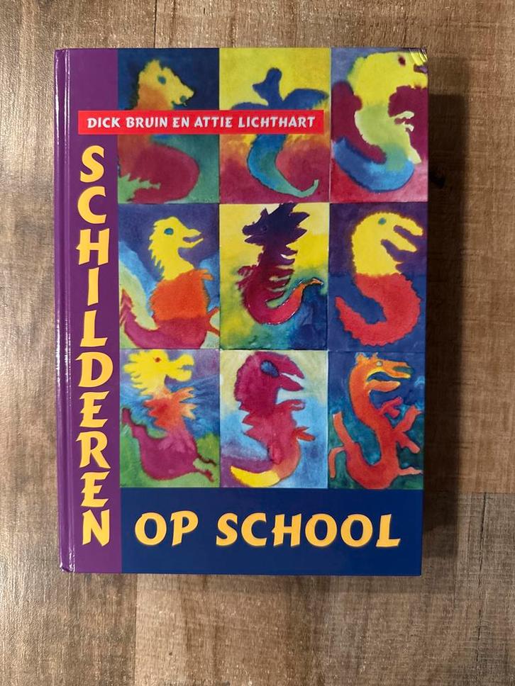 A. Lichthart - Schilderen op school, Boeken, Kunst en Cultuur | Beeldend, Zo goed als nieuw, Ophalen