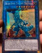 Yu-Gi-Oh! Blue Eyes Tyrant Dragon MP25 1st Starlight Rare !, Ophalen of Verzenden, Zo goed als nieuw, Losse kaart, Foil