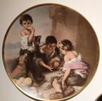 Oude Rieber Grote Porseleinen Bord., Verzenden