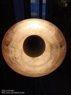 Hell&Gut Flower staande lamp statief - Grijs/Goud - Metaal, Huis en Inrichting, Lampen | Vloerlampen, Ophalen, Zo goed als nieuw