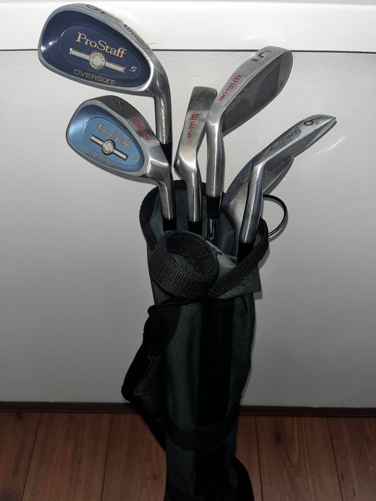 5 Golfclubs Wilson Nette Staat!!!, Sport en Fitness, Golf, Verzenden, Zo goed als nieuw, Club