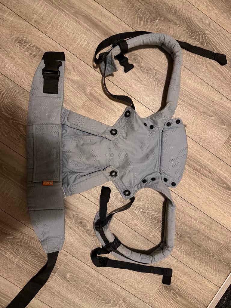 Tula Explore Draagzak - Whisper, Gebruikt, Buik of Rug, Draagzak, Ophalen