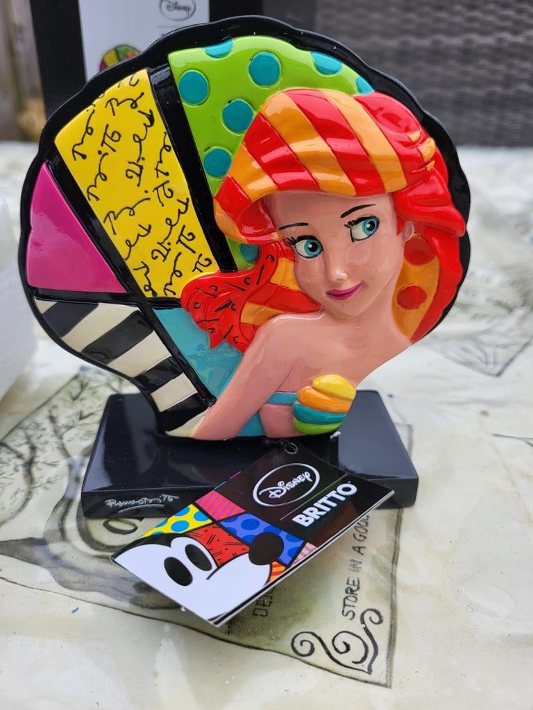Disney Britto Ariel beeldje - De Kleine Zeemeermin, Verzamelen, Disney, Ophalen of Verzenden, Pocahontas of Kl. Zeemeermin, Zo goed als nieuw