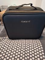 Niceland Make-up Tas met LED Spiegel - Zwart, Zwart, Ophalen of Verzenden, Hardcase, Zo goed als nieuw