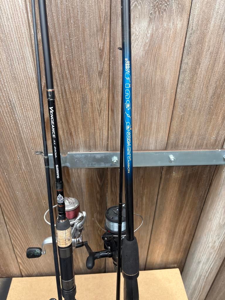 Shimano Vengeance en Finesse Winkle Picker hengels, Ophalen, Gebruikt, Complete hengel