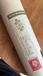 Koker met adres etiket bier grolsch landkaart Brabant, Ophalen of Verzenden, Overige typen, Overige merken