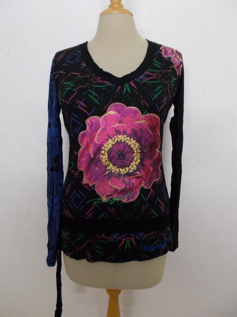Leuke print top van Desigual! M, Maat 38/40 (M), Overige kleuren, Verzenden, Zo goed als nieuw