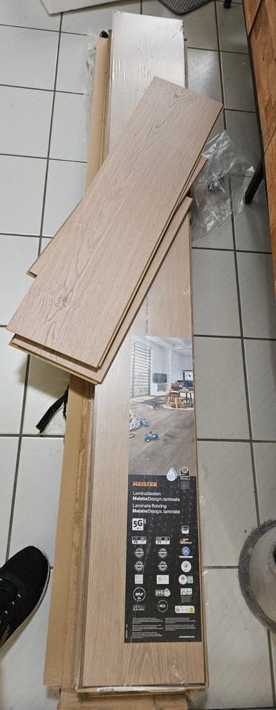 Meister laminaat LL250 toffee oak., 50 tot 150 cm, Nieuw, Ophalen of Verzenden, 10 tot 30 cm