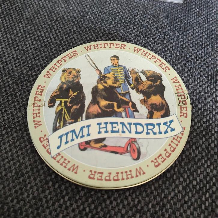 Jimi Hendrix Whipper CD in blikken doosje, Cd's en Dvd's, Cd's | Overige Cd's, Gebruikt, Ophalen of Verzenden