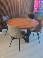 Mangohout eettafel 130cm, Huis en Inrichting, Tafels | Eettafels, Ophalen