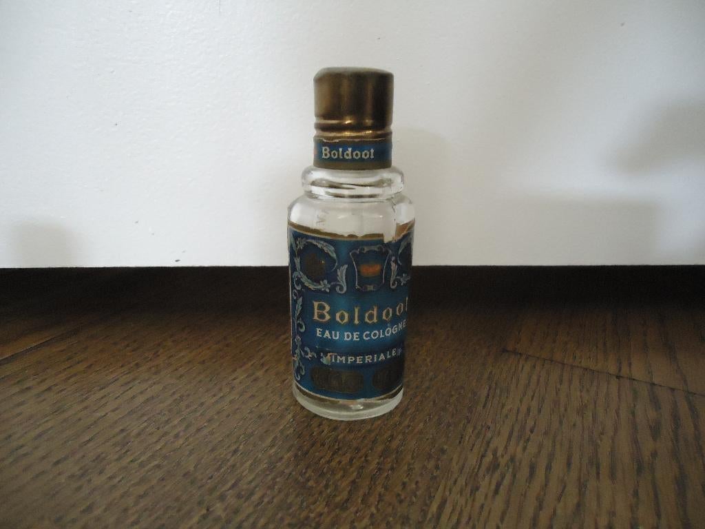 Oud Boldoot eau de cologne flesje, Ophalen of Verzenden, Gebruikt, Parfumfles