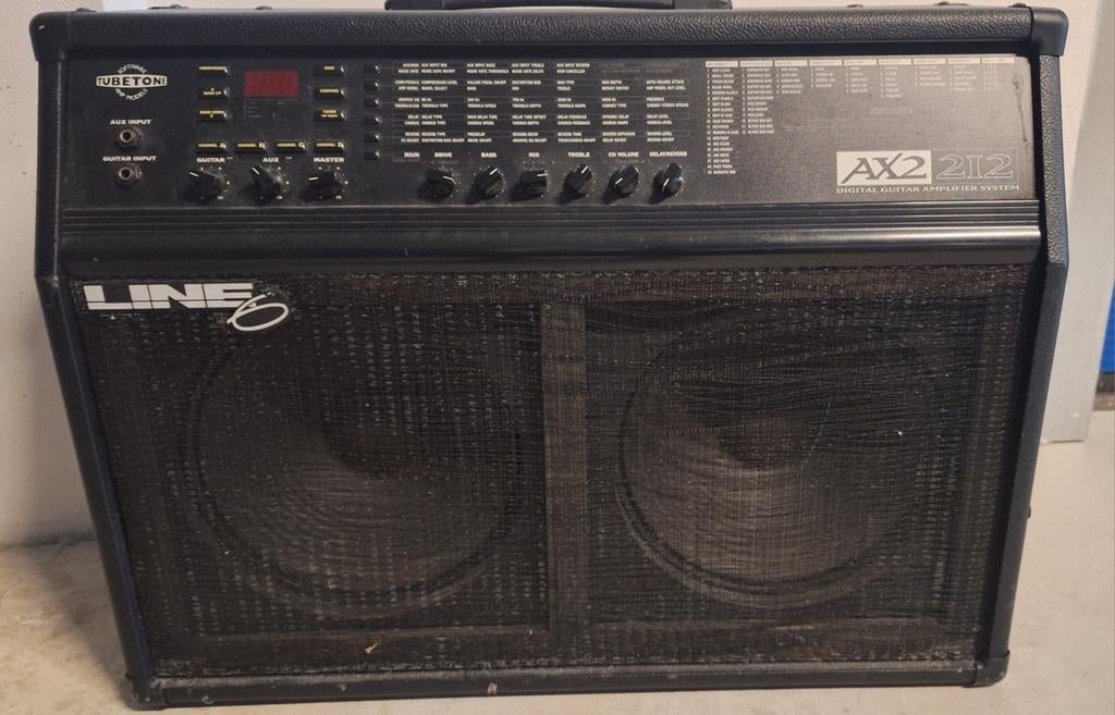 Line6 AX-2 212 modeling gitaarversterker, Ophalen, Gebruikt, 50 tot 100 watt