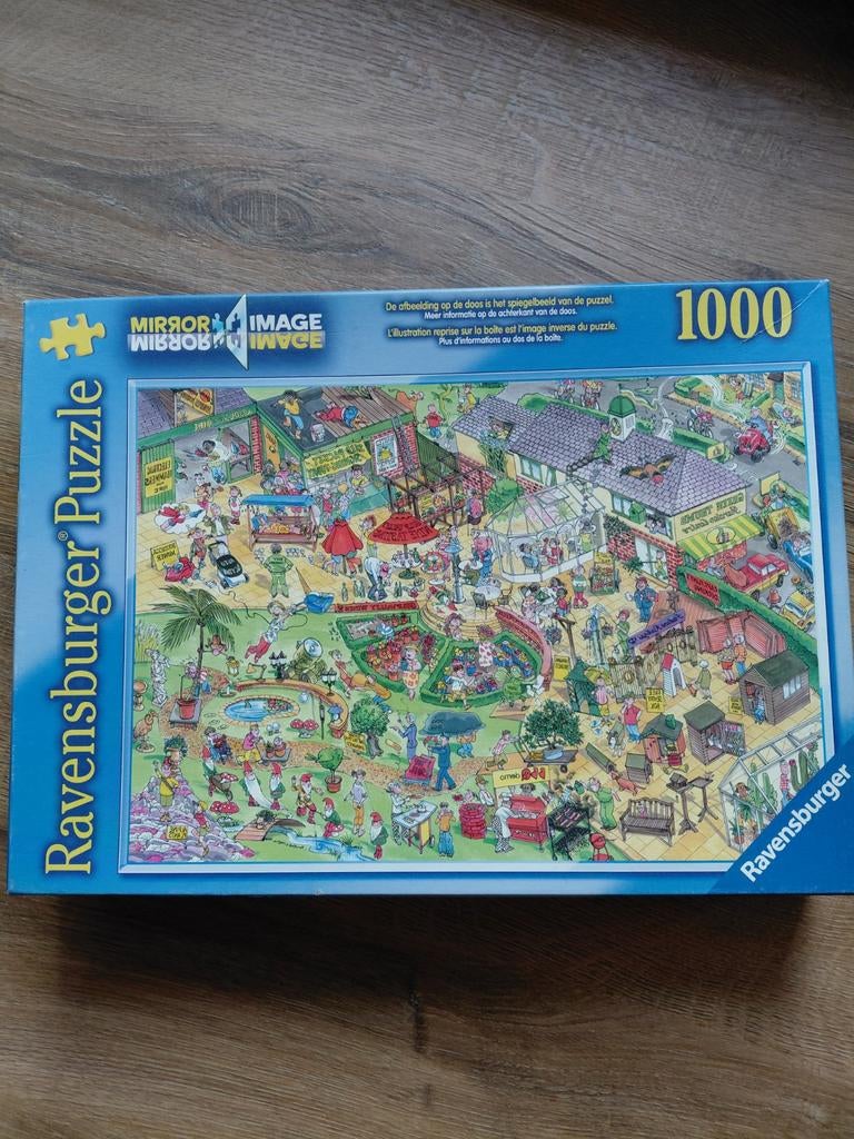 Ravensburger Mirror Image Puzzel 1000 stukjes, Ophalen of Verzenden, 500 t/m 1500 stukjes, Zo goed als nieuw, Legpuzzel