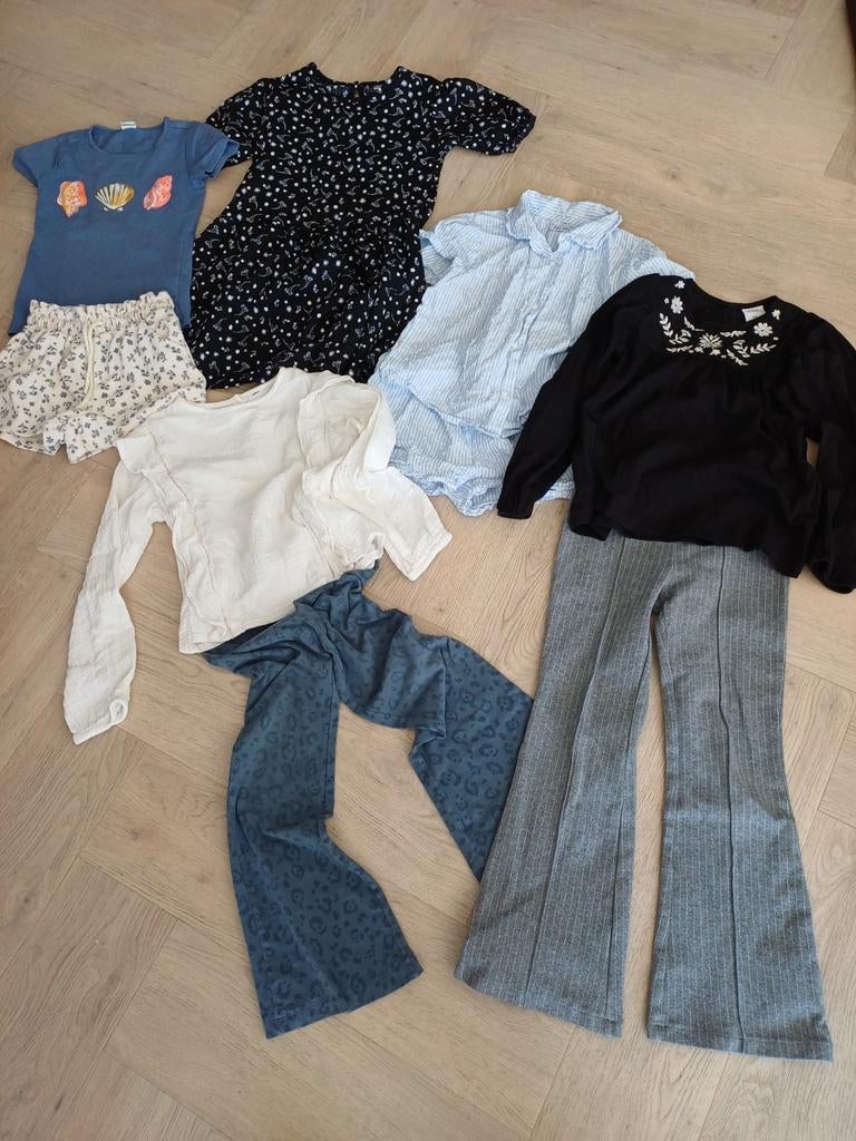 Meisjeskleding maat 128 - Zara, Hema, H&M, Kinderen en Baby's, Kinderkleding | Maat 128, Meisje, Ophalen of Verzenden, Zo goed als nieuw