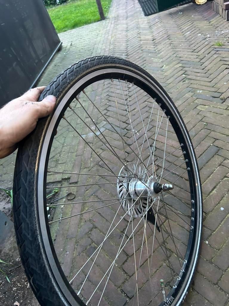 Voorwiel sparta M8i shimano nexus inter remmen, Ophalen of Verzenden, Zo goed als nieuw