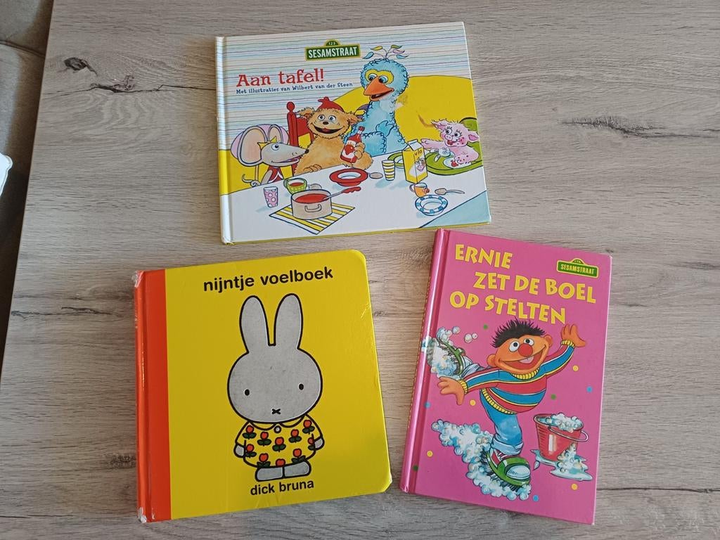Leuke kinderboekjes (Nijntje, Sesamstraat), Boeken, Kinderboeken | Baby's en Peuters, Gelezen, 3 tot 4 jaar, Ophalen of Verzenden