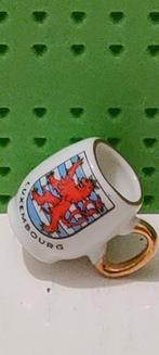 Miniatuur mokje Luxemburg, Ophalen of Verzenden