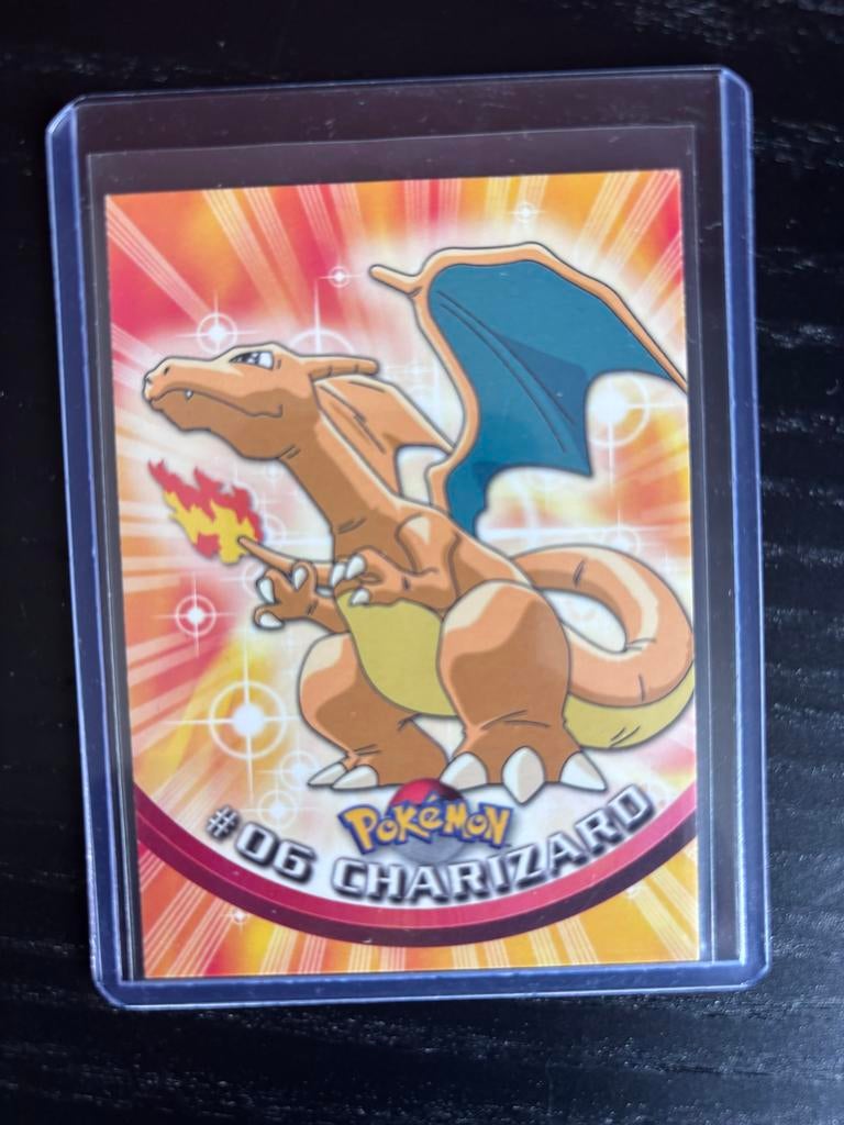 Pokémon Charizard #06 Topps TV Animation Edition, Ophalen of Verzenden, Zo goed als nieuw, Losse kaart