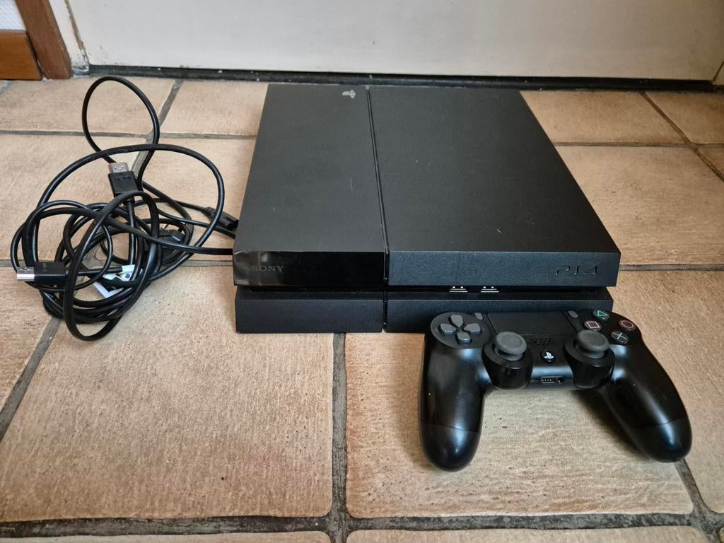 PlayStation 4 500GB 11.00 met controller, Spelcomputers en Games, Spelcomputers | Sony PlayStation 4, Ophalen, Zo goed als nieuw