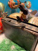 Antiek blik in tasvorm - Uniek verzamelobject, Ophalen of Verzenden, Gebruikt, Overige, Overige merken